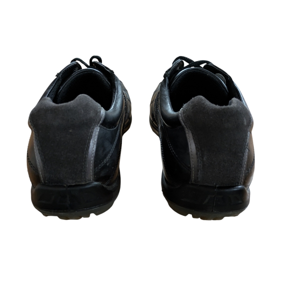 Ecco Black Leather Golf Shoes Mens Size 46 - Picture 8 of 10